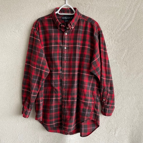 Ralph Lauren ‘Blaire’ Flannel Shirt. - Picture 1 of 6